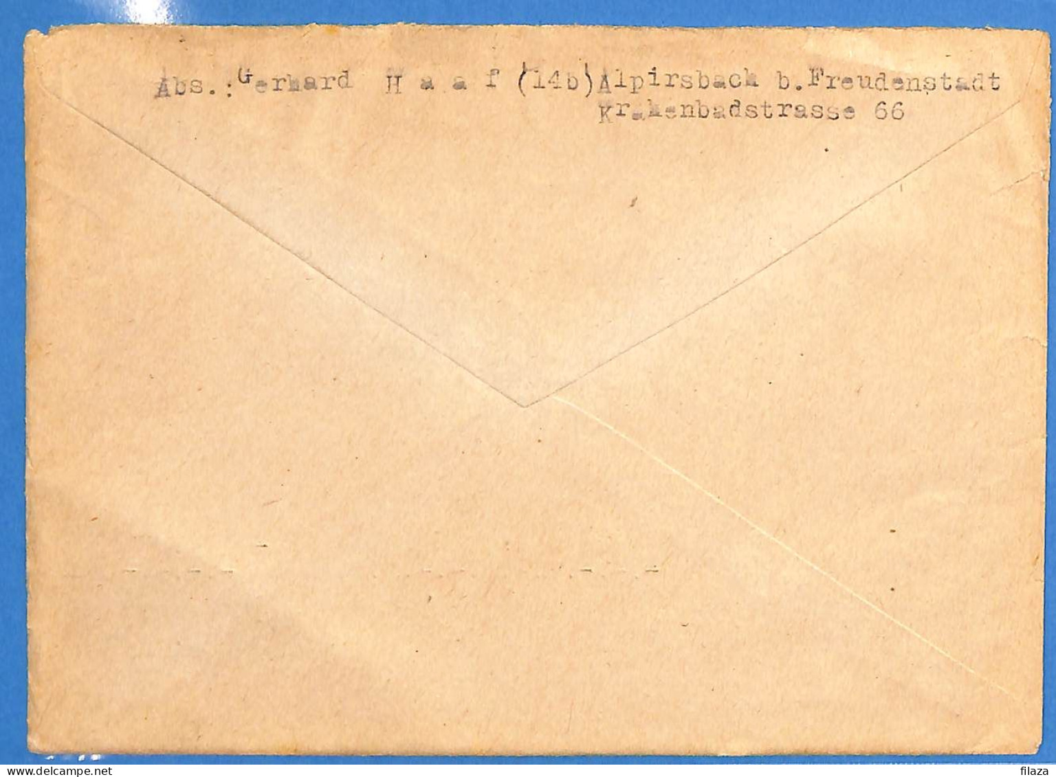 Allemagne Zone Française 1949 - Lettre De Alpirsbach - G29465 - Other & Unclassified