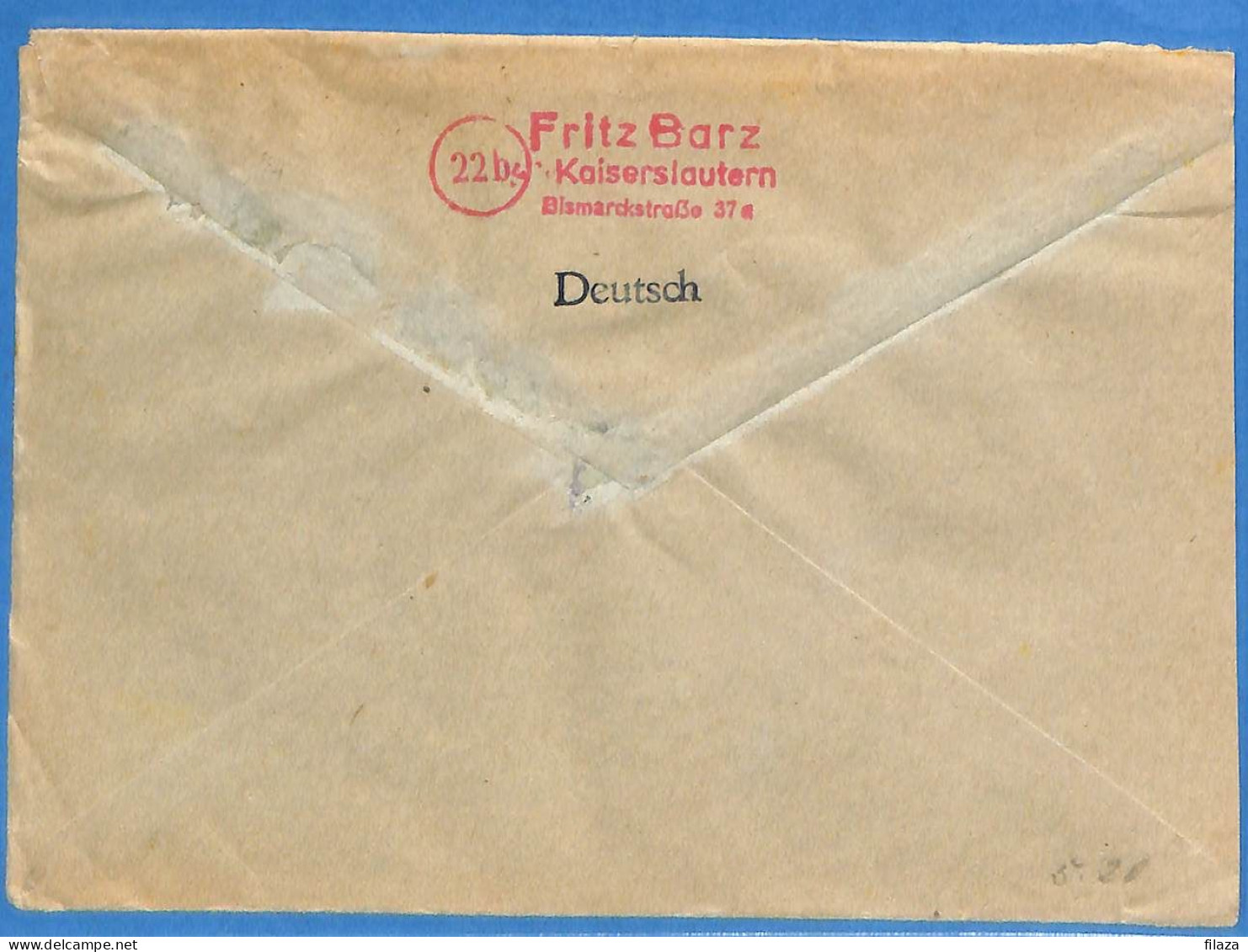 Allemagne Zone Française 1948 - Lettre De Kaiserslauter - G29427 - Sonstige & Ohne Zuordnung