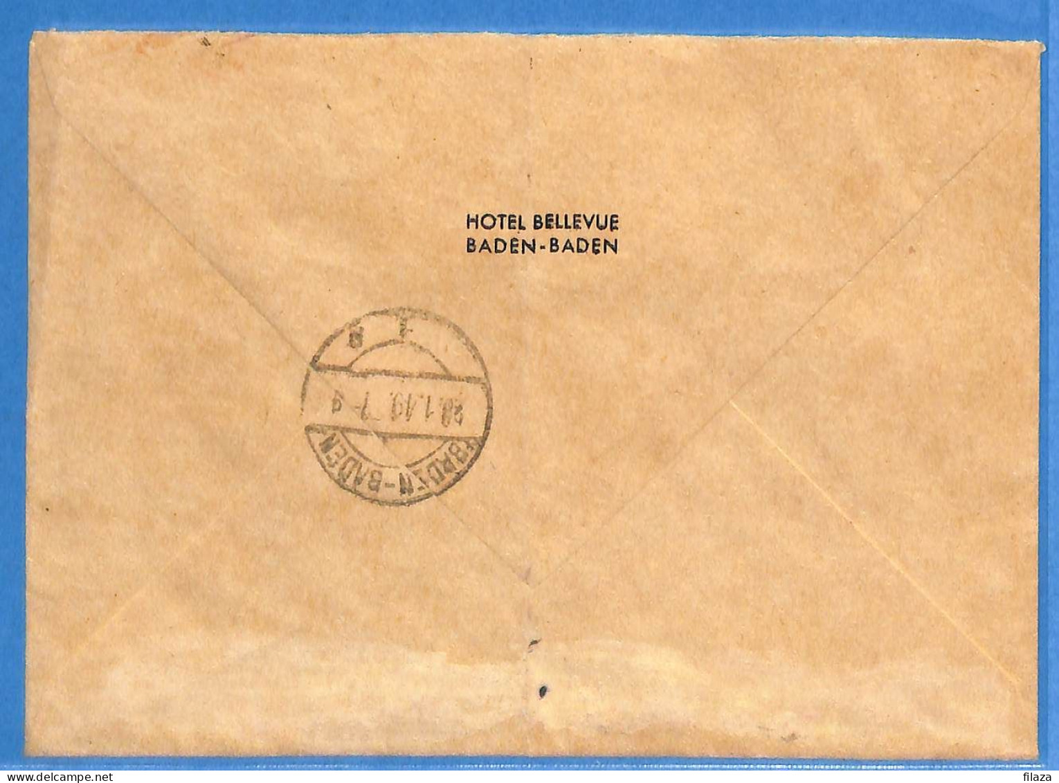 Allemagne Zone Française 1949 - Lettre Einschreiben De Freiburg - G29375 - Other & Unclassified