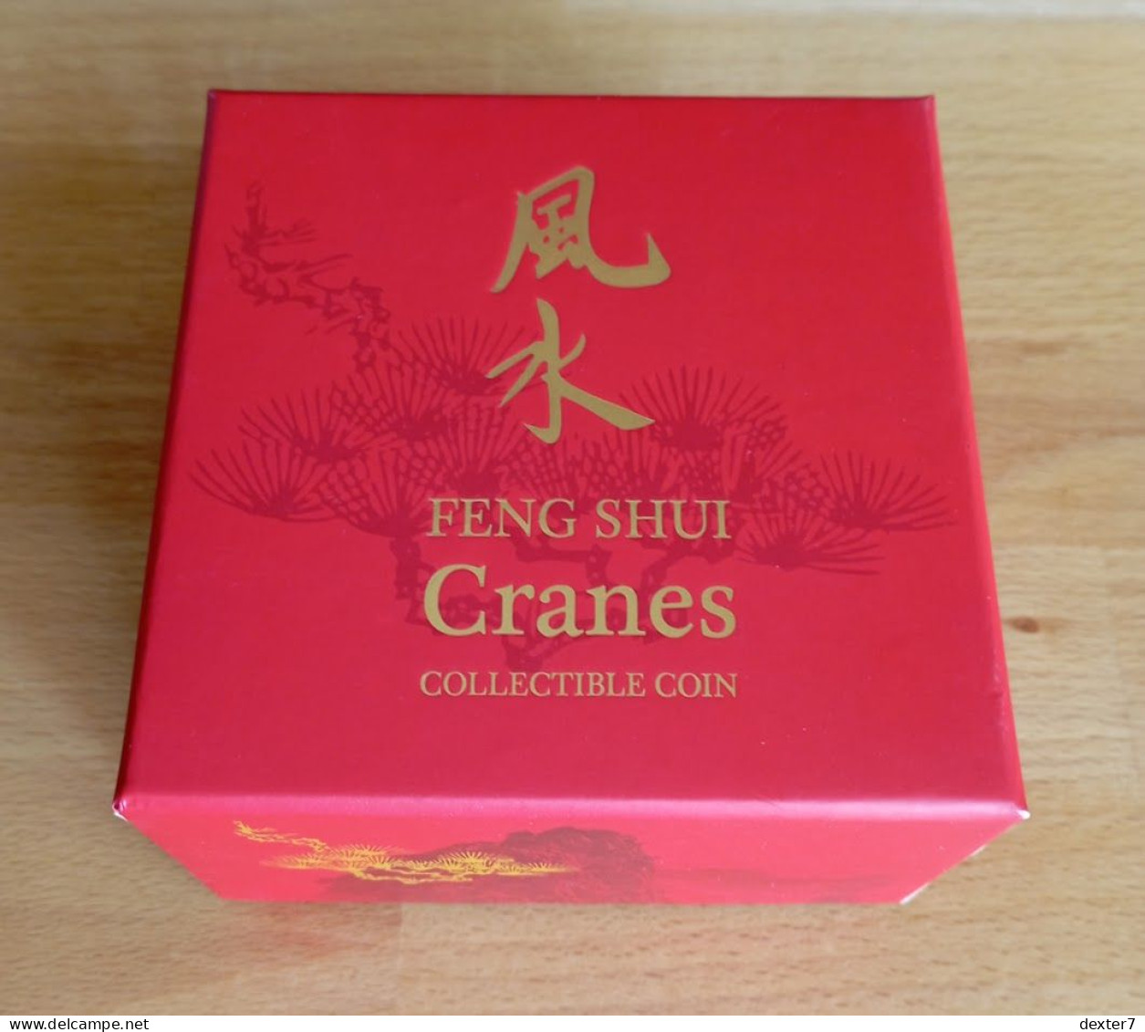 Niue, New Zealand, Feng Shui CRANES 1 Oz 2012 Silver 99,9 % PROOF - 1 Oncia Argento Puro Bullion - Niue