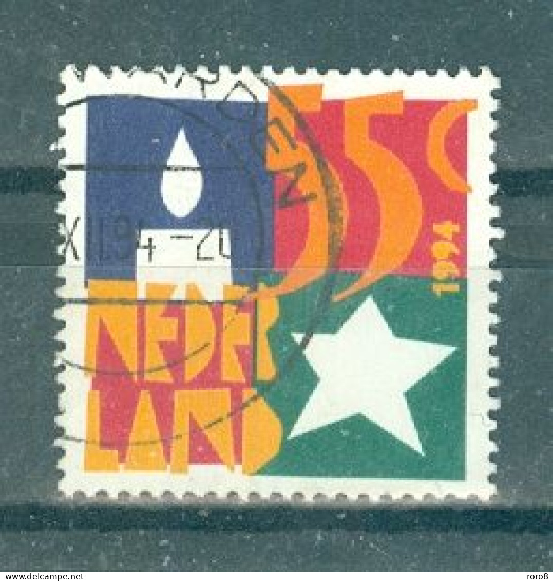 PAYS-BAS - N°1494 Oblitéré - Timbres Pour L'affranchissement Du Courrier De Noël Et Du Nouvel An. - Gebruikt