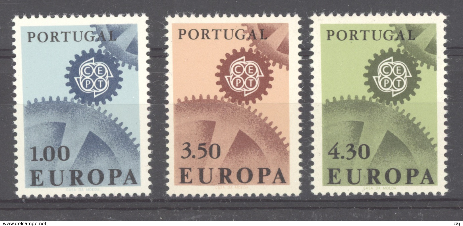 Portugal  :  Yv  1007-09  **  Europa 1967 , Cote 20 € - 1967