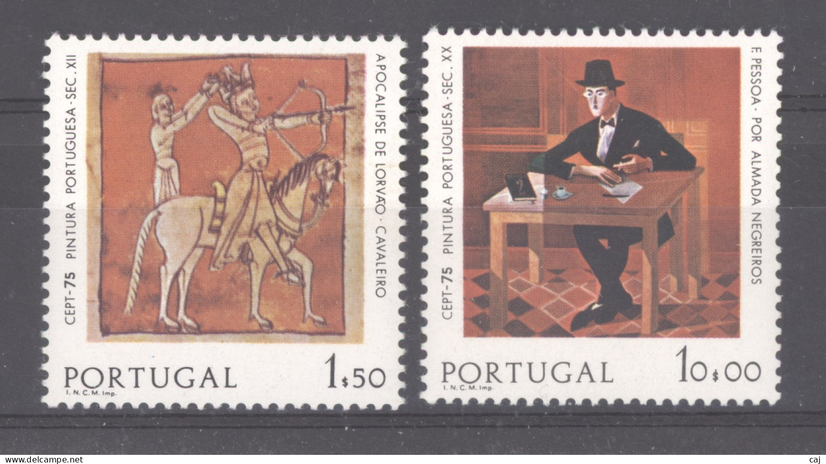 Portugal  :  Yv  1261-62  **  Europa 1975 , Cote 45 € - 1975