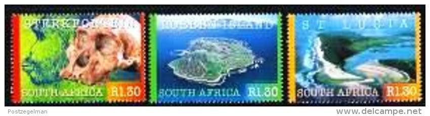 SOUTH AFRICA, 2000, Mint Never Hinged Stamp(s), World Heritage Sites,, Nr(s) 1278-1280 #6746 - Unused Stamps