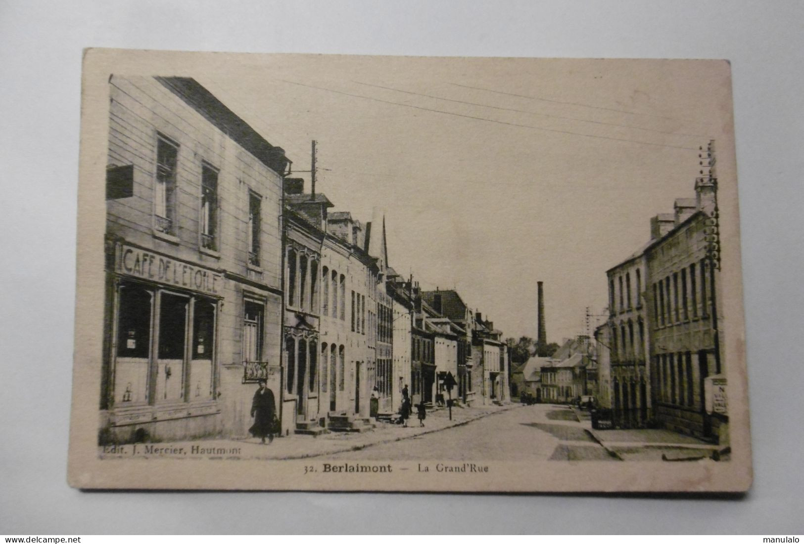 D 59 - Berlaimont - La Grand' Rue - Café De L'étoile - Berlaimont