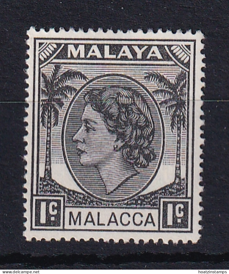 Malaya - Malacca: 1954/57   QE II    SG23    1c    MH - Malacca