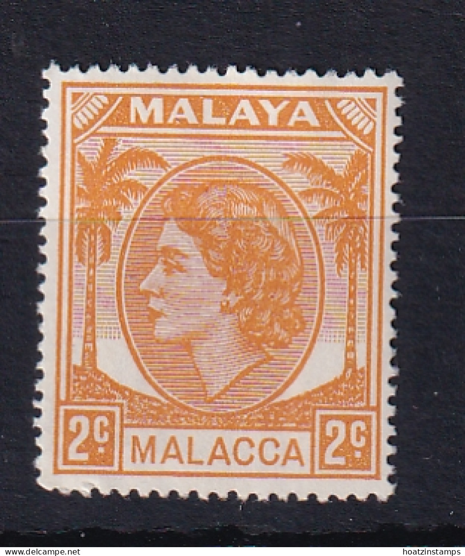 Malaya - Malacca: 1954/57   QE II    SG24    2c    MH - Malacca