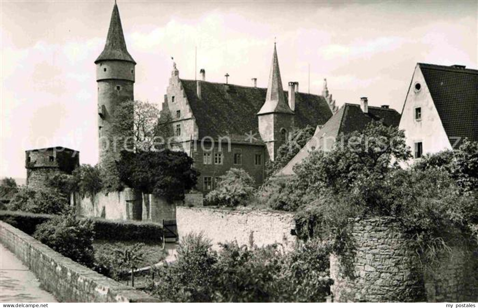 72769476 Ochsenfurt Nikolaus Und Dicker Turm Mit Landratsamt Ochsenfurt - Ochsenfurt