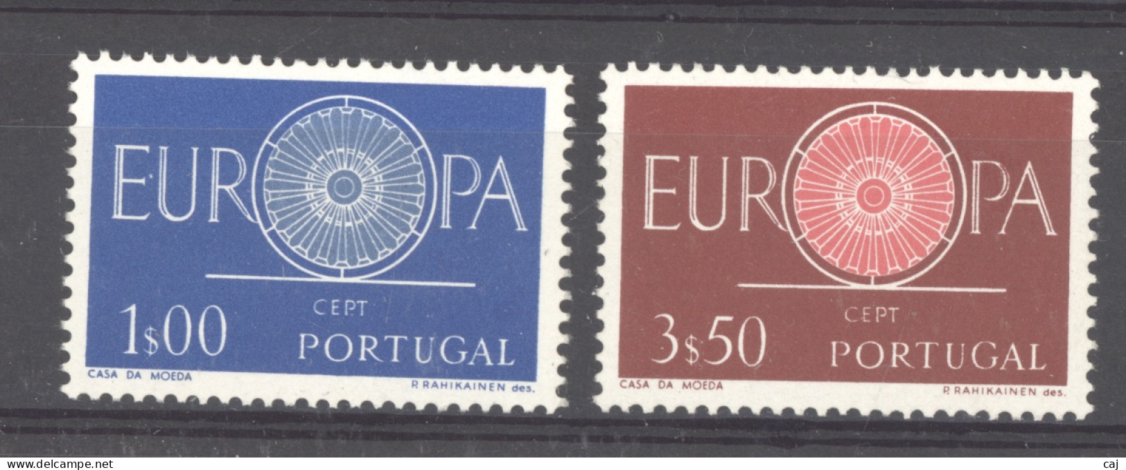 Portugal  :  Yv  879-80  **  Europa 1960 - Neufs