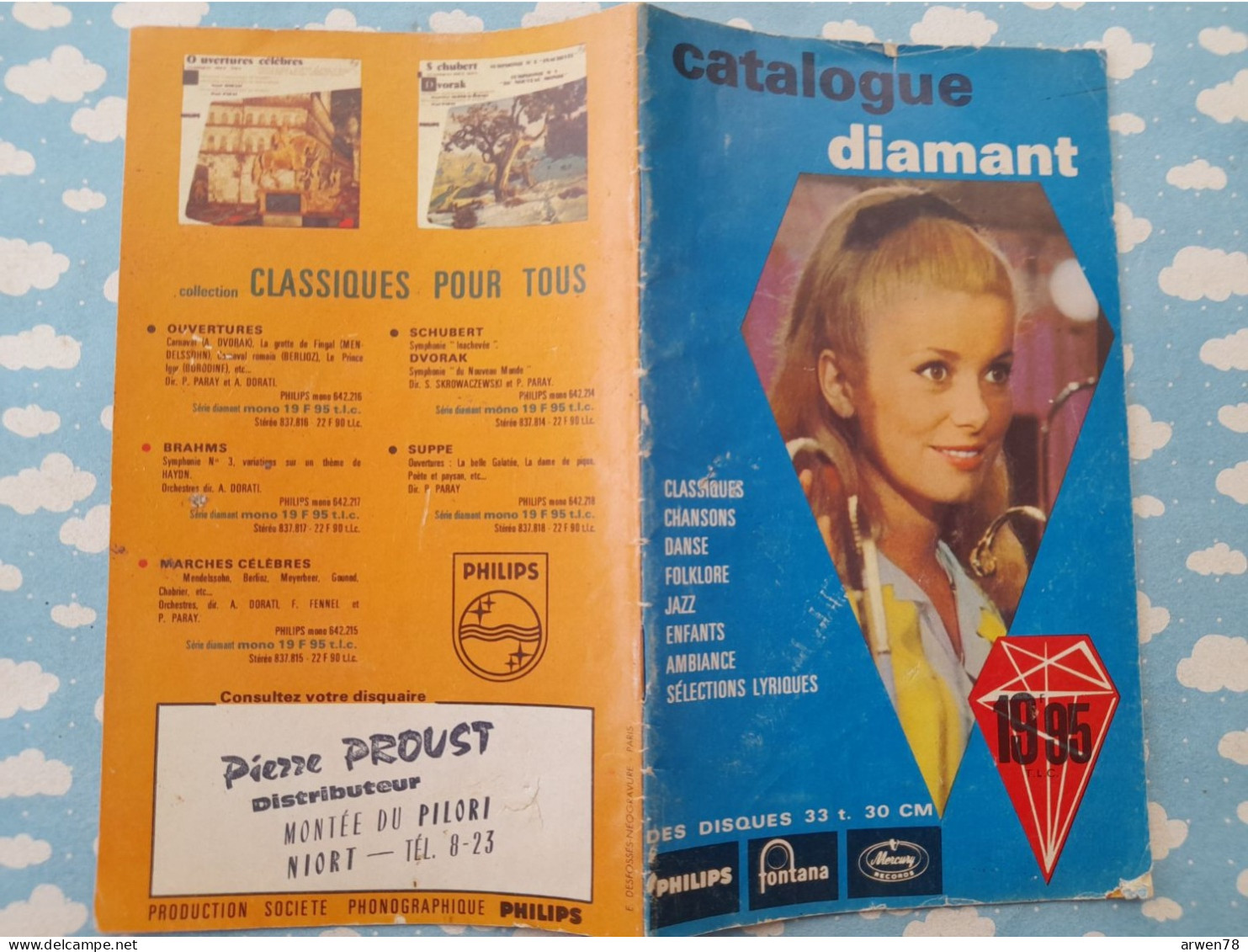 Catalogue DIAMANT DISQUE MUSIQUE - Publicités