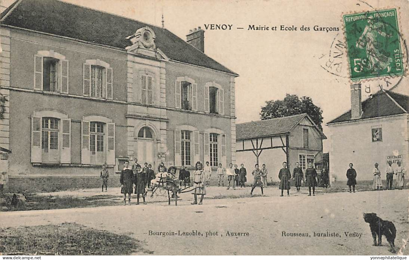 89 - YONNE - VENOY - Mairie Et école Des Garçons - 11452 - Venoy