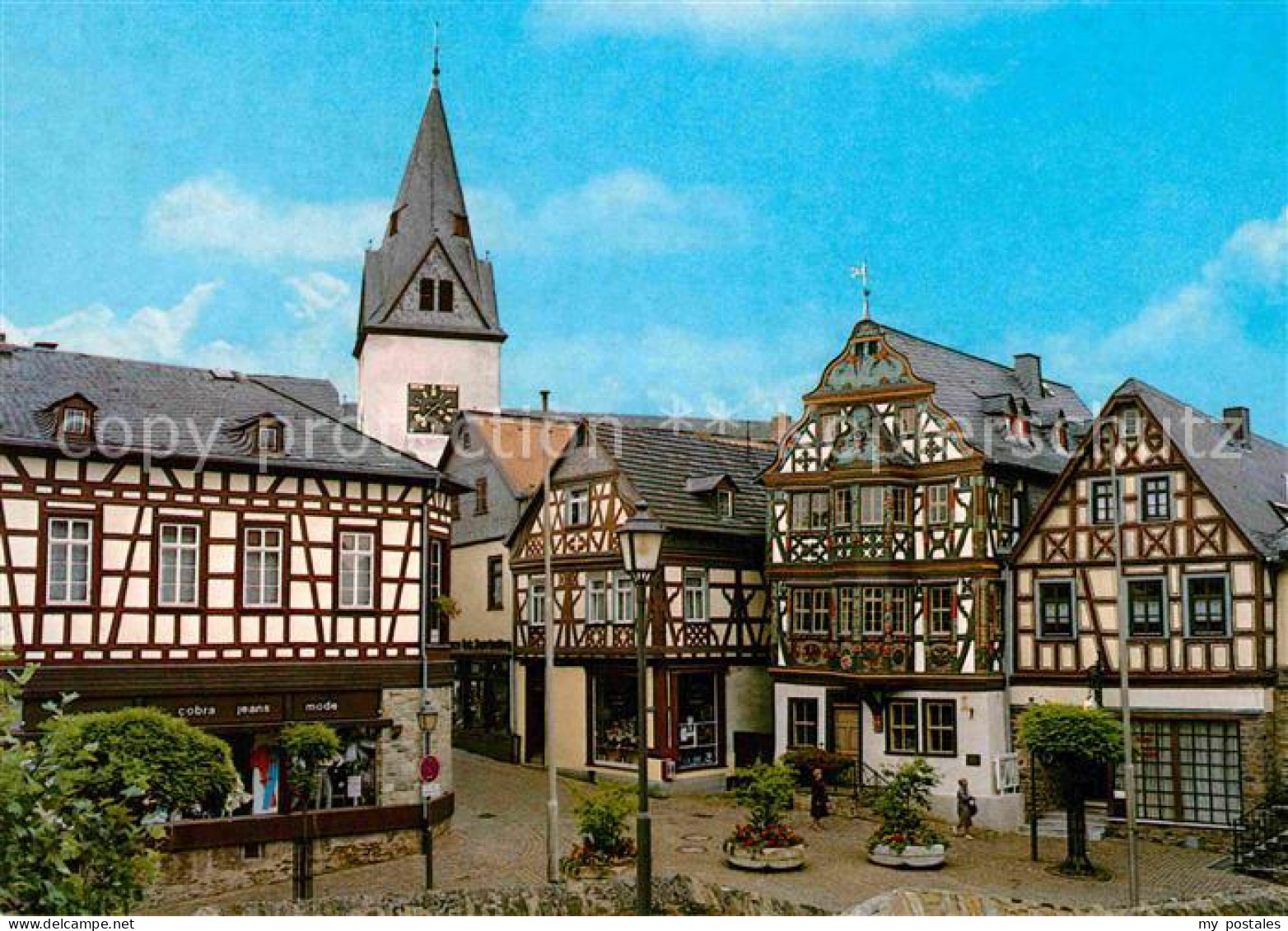 72769062 Idstein Koenig Adolf Platz Altstadt Fachwerkhaeuser Idstein - Idstein