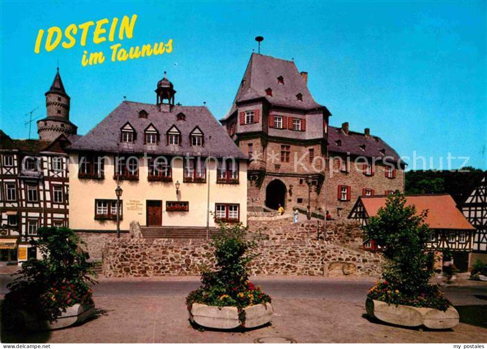 72769060 Idstein Rathaus Schloss Stadtmauer Idstein - Idstein