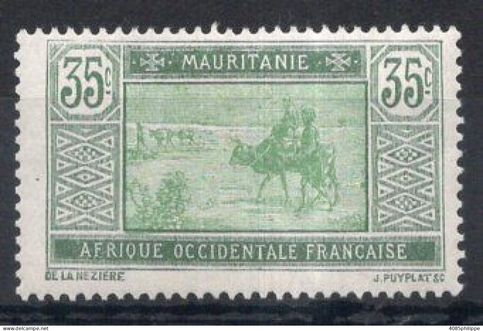 Mauritanie Timbre-poste N°57A** Neuf Sans Charnière TB Cote : 3€00 - Unused Stamps