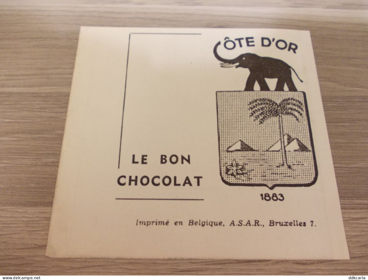 Reclame Advertentie Uit Oud Tijdschrift 1950 -  Le Bon Chocolat Côte D'Or 1883 - Publicités