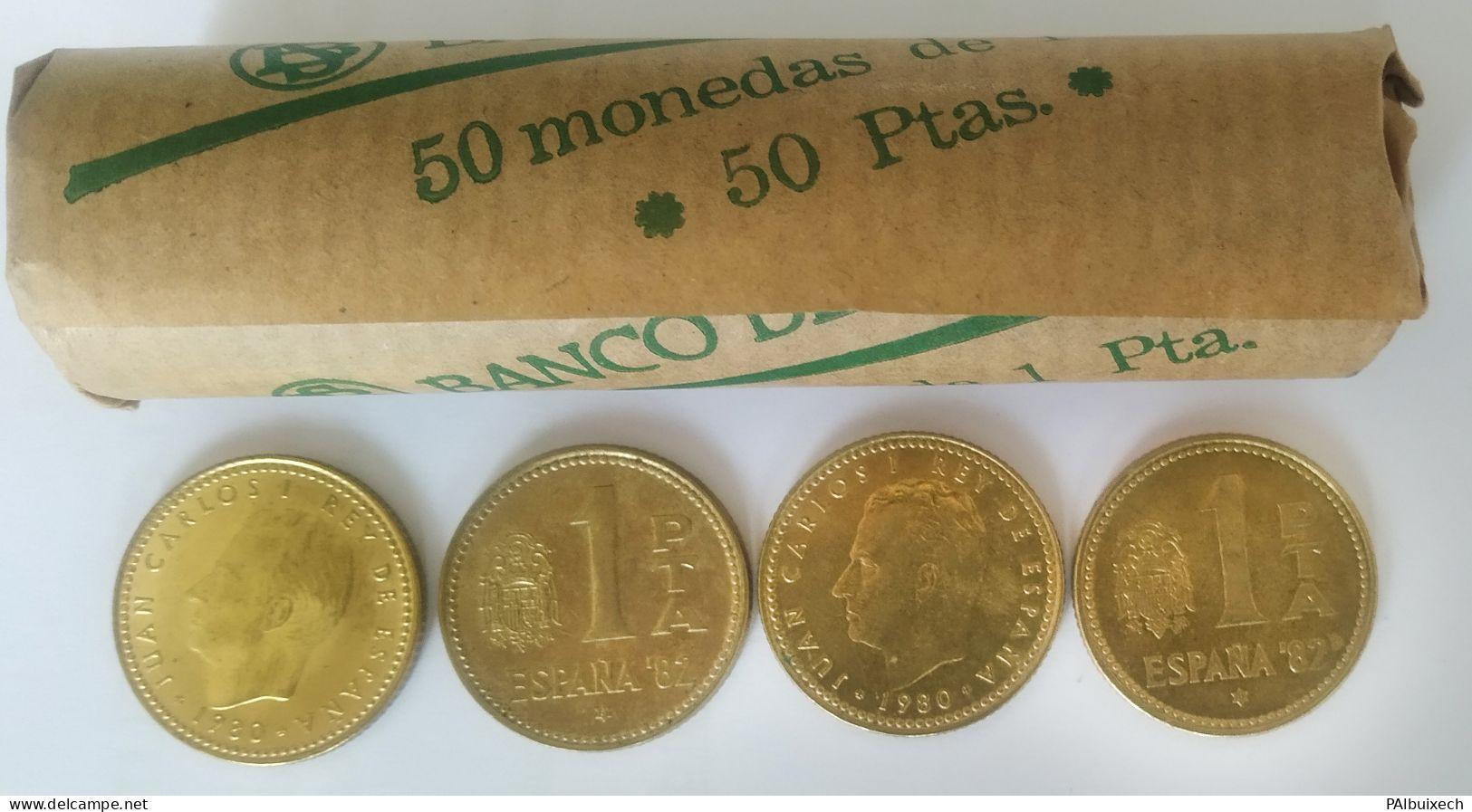 Lote De 100 Monedas Juan Carlos De 1 Peseta - Otros & Sin Clasificación