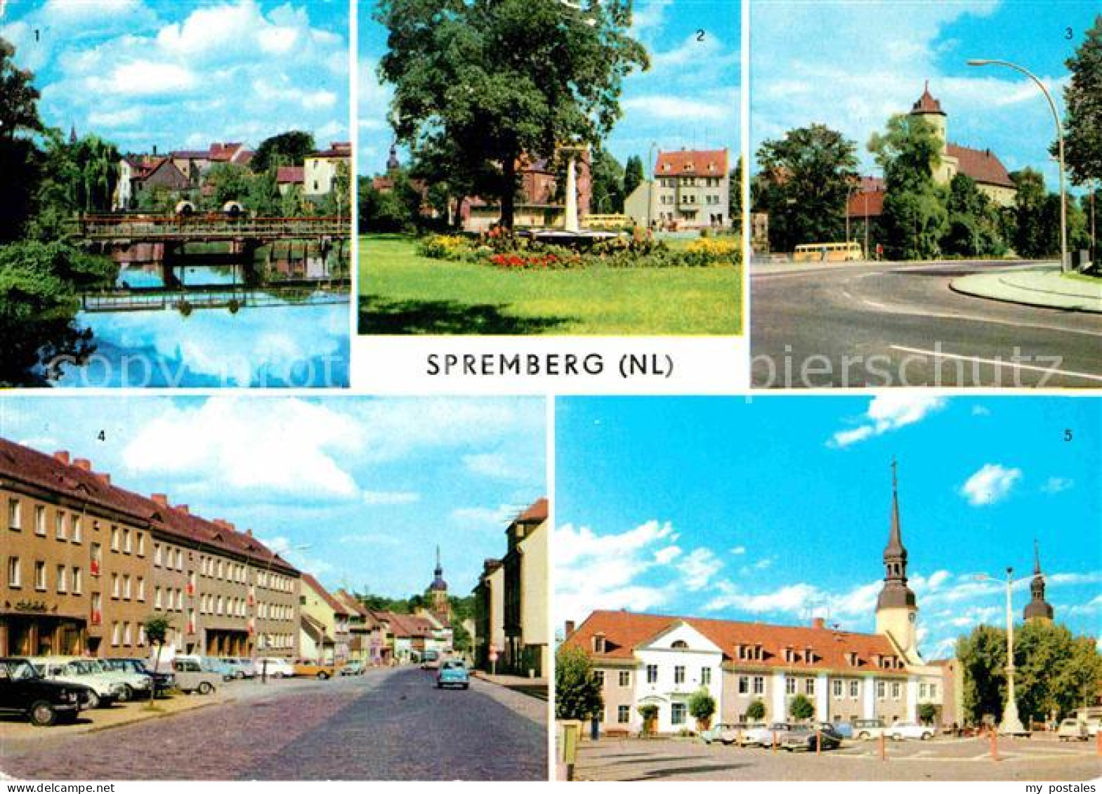 72767960 Spremberg Niederlausitz Spreepartie Busbahnhof Schloss Clara Zetkin Str - Spremberg