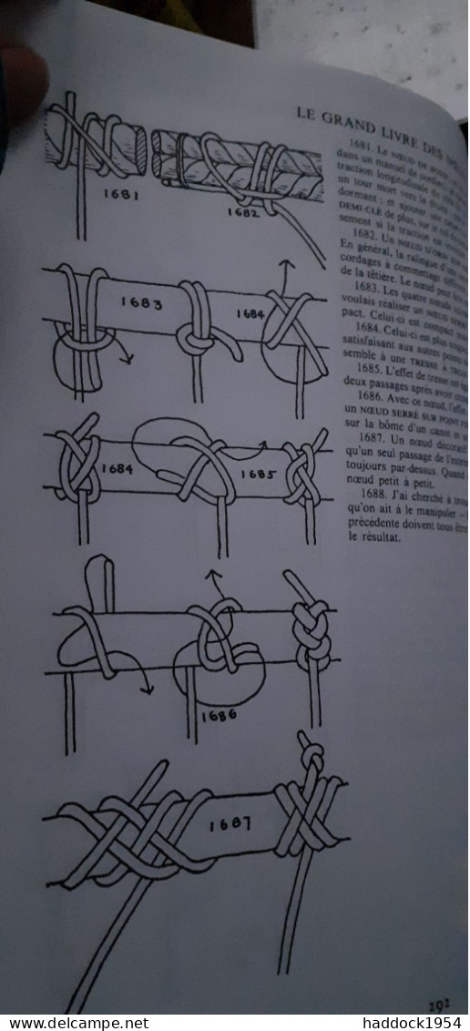 Le grand livre des noeuds Clifford ASHLEY gallimard 1998