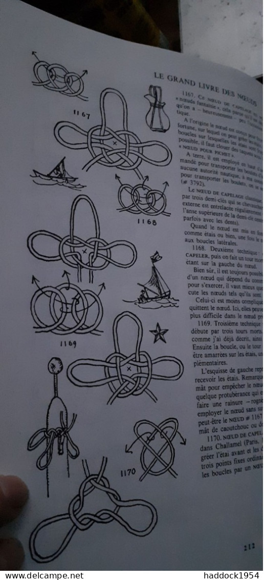 Le grand livre des noeuds Clifford ASHLEY gallimard 1998