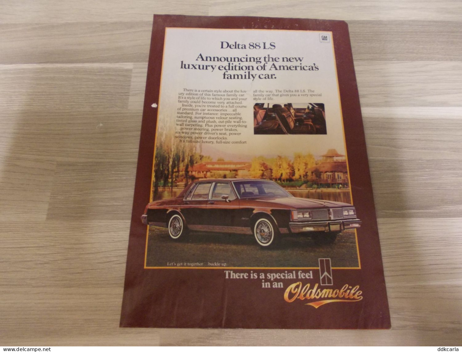 Reclame Advertentie Uit Oud Tijdschrift 1984 - GM - Oldsmobile Delta 88 LS - Publicités