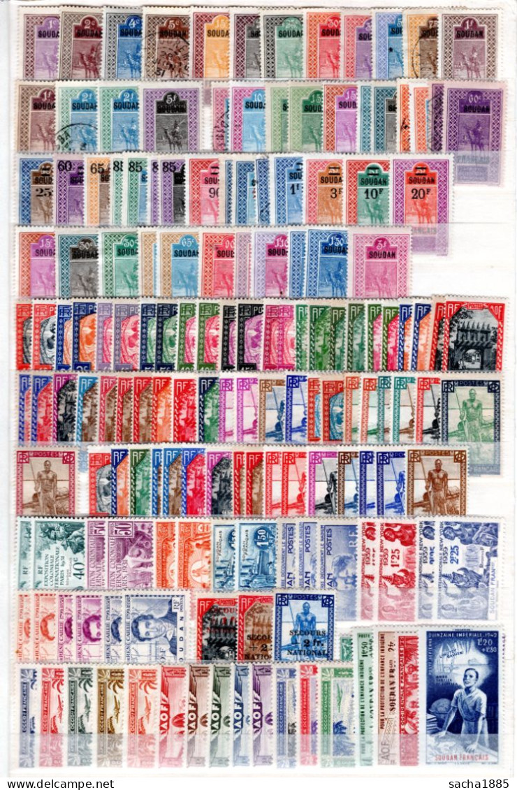 Collection Soudan Entre 20 Et 134 + PA - Unused Stamps