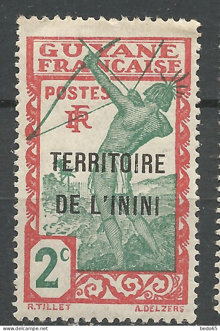ININI  N° 2 NEUF**  SANS CHARNIERE NI TRACE / Hingeless  / MNH - Unused Stamps