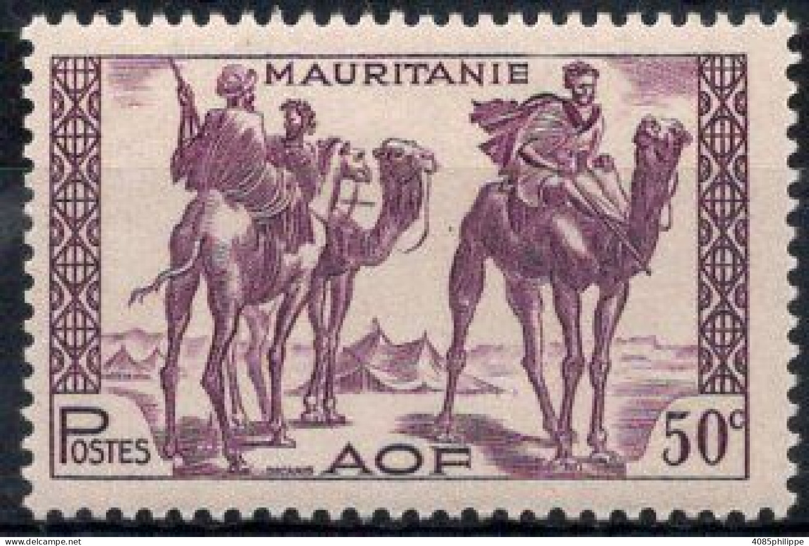 Mauritanie Timbre-poste N°128** Neuf Sans Charnière TB Cote : 3€00 - Unused Stamps