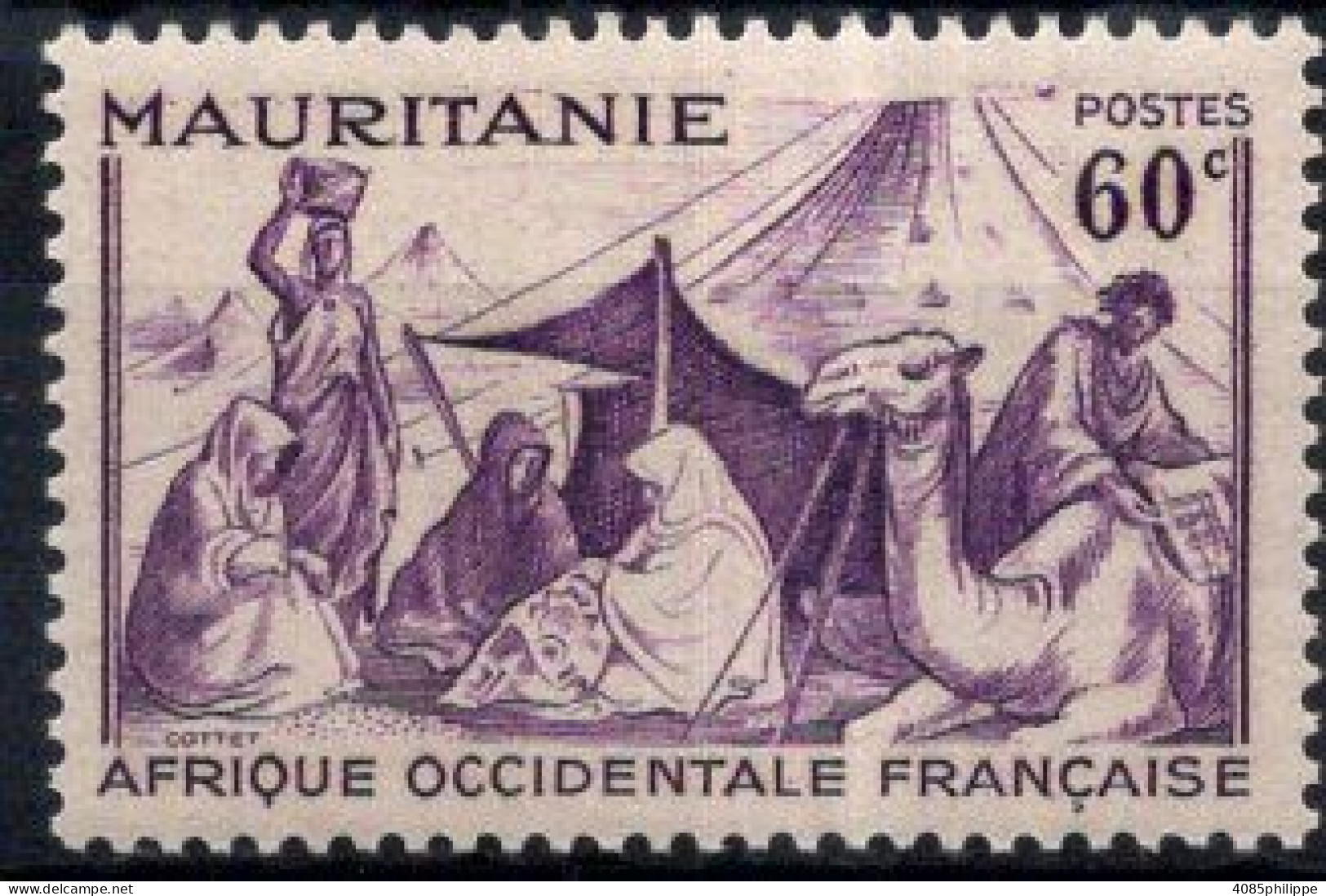 Mauritanie Timbre-poste N°129** Neuf Sans Charnière TB Cote : 3€00 - Ungebraucht