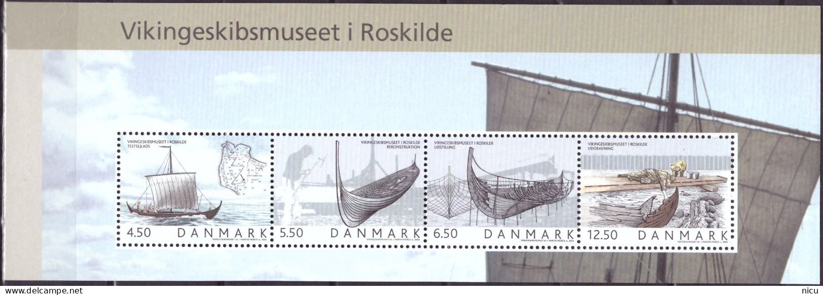 2004 - THE VIKING SHIP MUSEUM - 5 SPECIAL BLOCKS - Blocks & Sheetlets