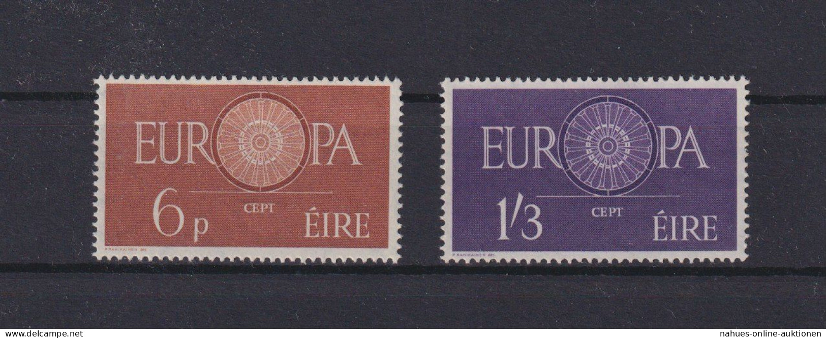 Irland Europa 146-147 Postfrisch Ausgabe 1960 Kat.-Wert 15,00 € - Covers & Documents