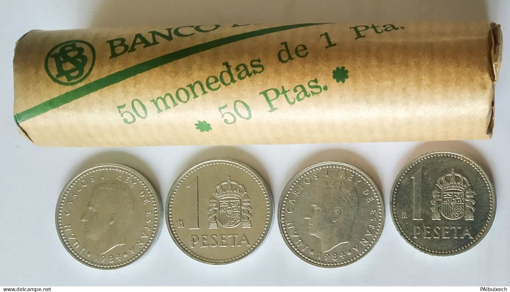 Lote De 100 Monedas Juan Carlos De 1 Peseta - Other & Unclassified