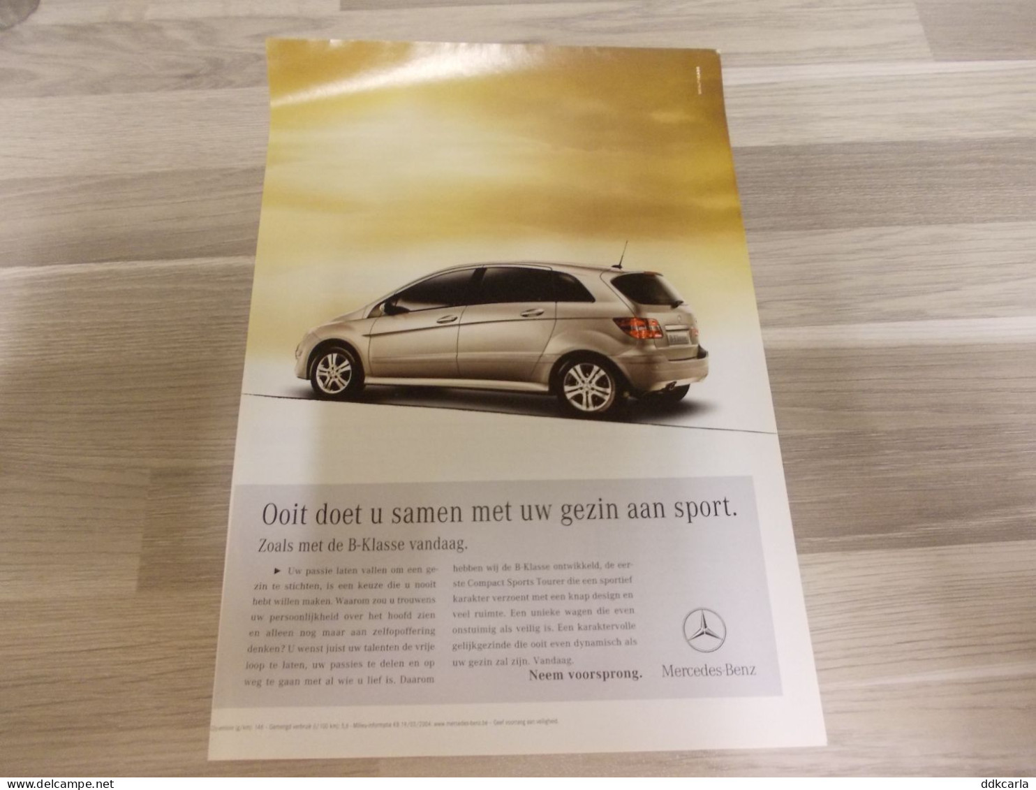 Reclame Advertentie Uit Oud Tijdschrift 2006 - Mercedes-Benz B-Klasse - Publicités