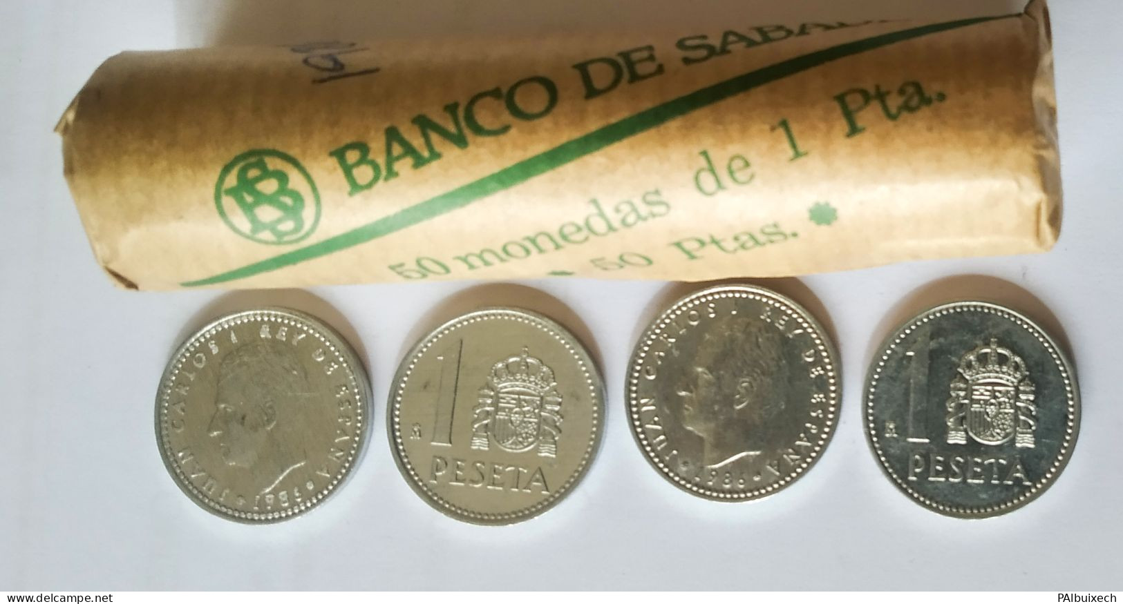 Lote De 100 Monedas Juan Carlos De 1 Peseta - Altri & Non Classificati