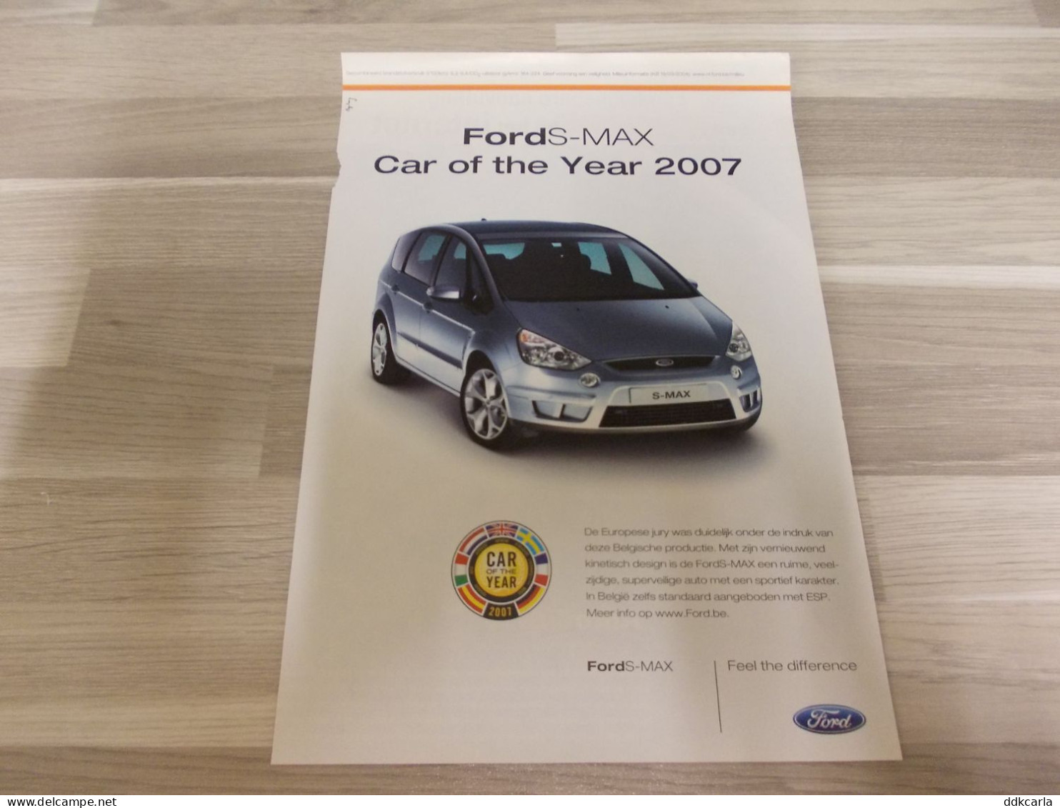 Reclame Advertentie Uit Oud Tijdschrift 2006 - Ford S-MAX - Publicités