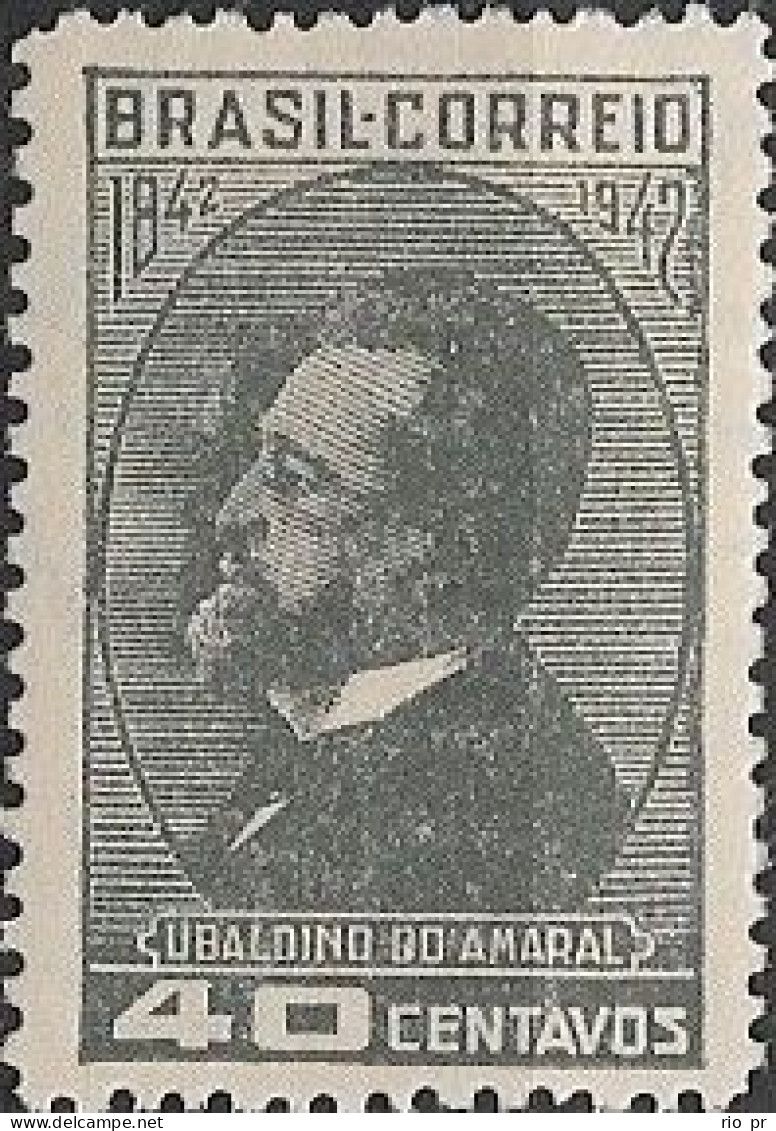 BRAZIL - BIRTH CENTENARY OF UBALDINO DO AMARAL (1842-1920), BRAZILIAN POLITICIAN (WM Mi.15) 1943 - MNH - Neufs