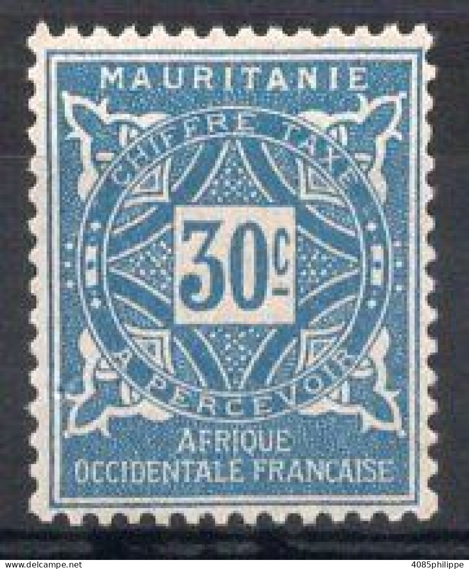 Mauritanie Timbre-Taxe N°21** Neuf Sans Charnière TB Cote : 2€00 - Unused Stamps