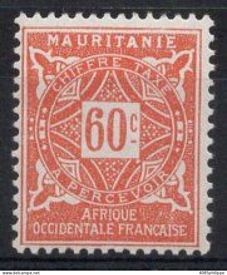 Mauritanie Timbre-Taxe N°23** Neuf Sans Charnière TB Cote : 2€50 - Unused Stamps