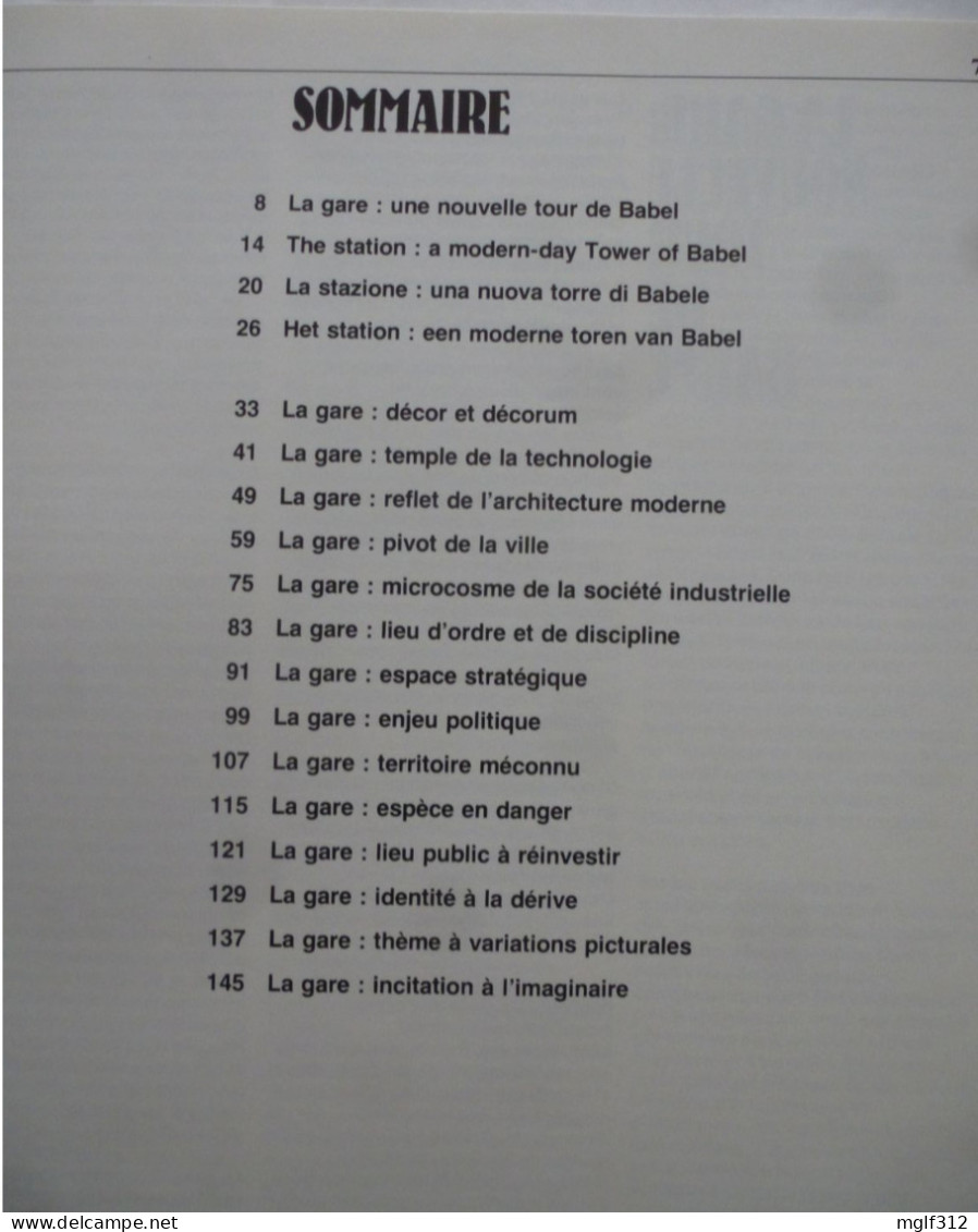 Le TEMPS Des GARES : Catalogue De L'exposition Du Centre Pompidou Du 13 Décemdre 1978 Au 9 Avril 1979 - Ferrocarril & Tranvías