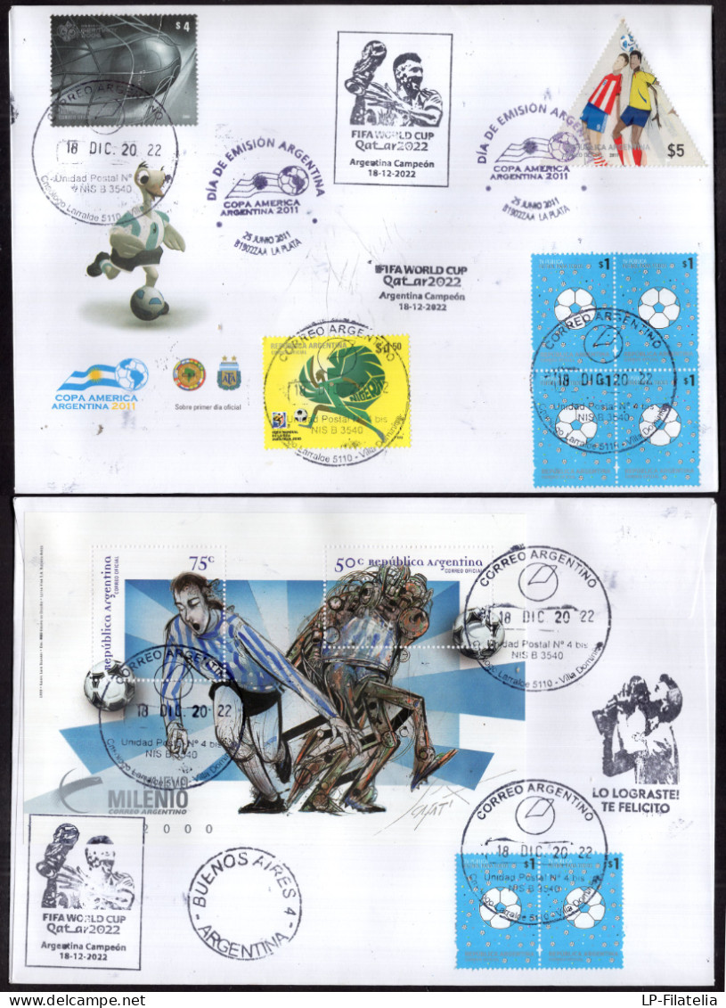 Argentina - Qatar - 2022 - Argentina Champion - Souvenir - 2022 – Qatar