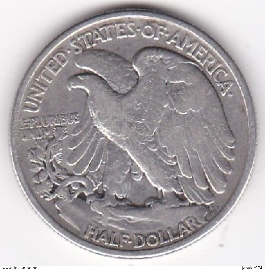 Etats-Unis. Half Dollar 1937 . Walking Liberty. En Argent - 1916-1947: Liberty Walking (Liberté Marchant)
