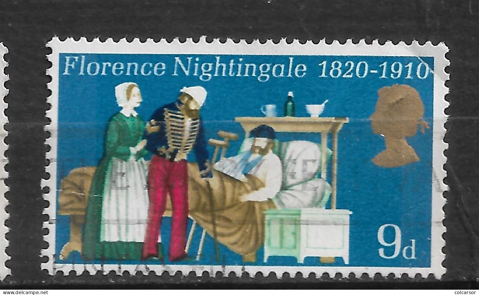 GRANDE  BRETAGNE " N°   587 "  NOËL " - Used Stamps