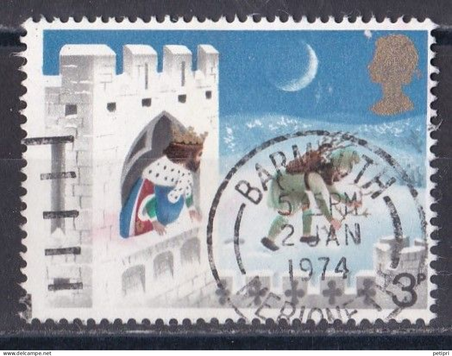 Grande Bretagne - 1971 - 1980 -  Elisabeth II -  Y&T N °  704  Avec Belle Oblitération - Gebraucht