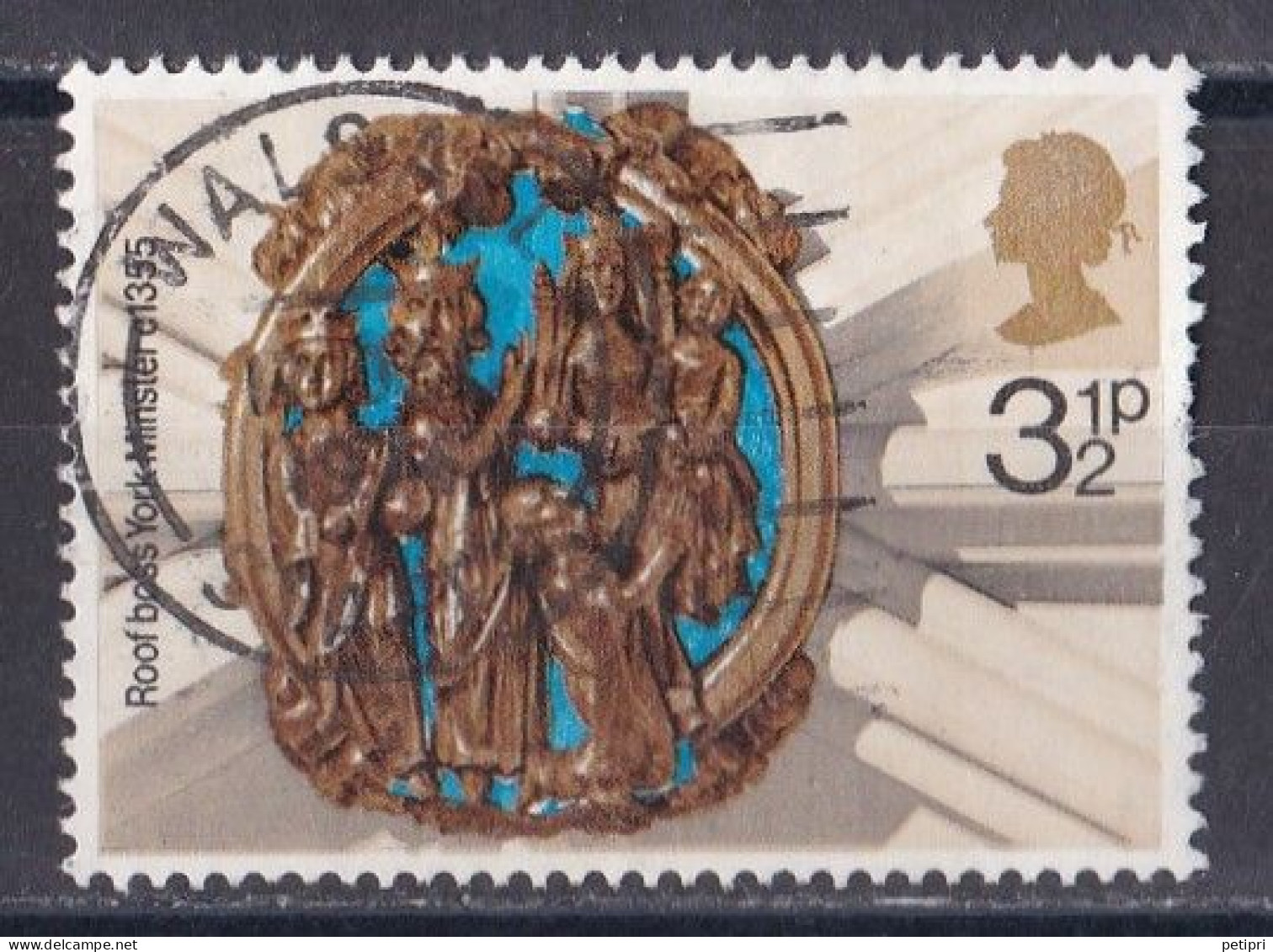 Grande Bretagne - 1971 - 1980 -  Elisabeth II -  Y&T N °  742  Oblitéré - Used Stamps