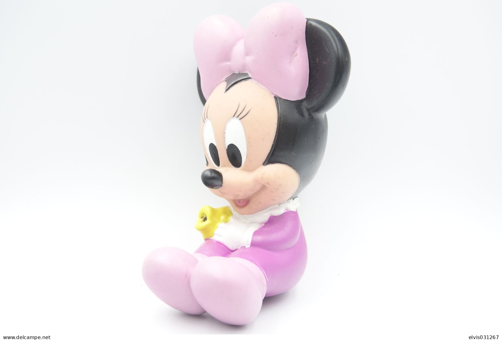 PIEPER POUET SQUEAKY: WALT DISNEY PRODUCTIONS MATTEL MINNIE WATER GUN? - L=13 - Rubber - Vinyl -1991's - Smurfen