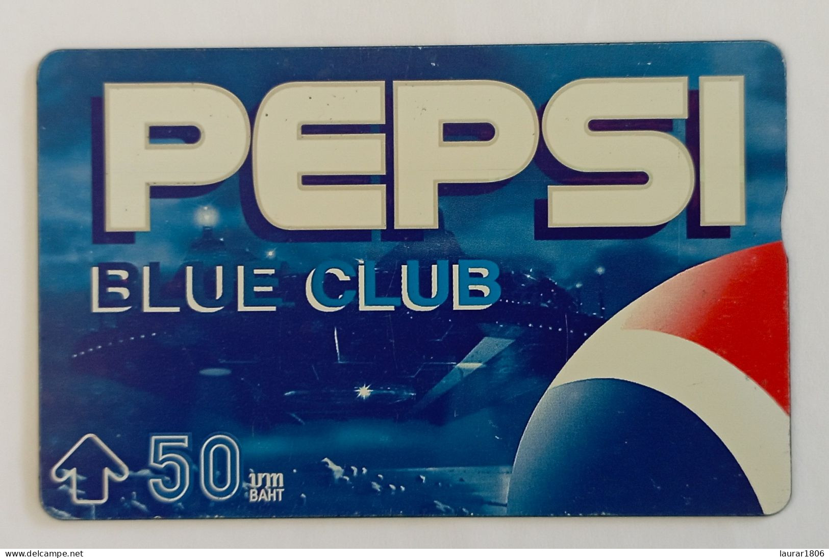 TELECARTE/PHONECARD PREPAYEE - TOT Telecom Of Thaïlande - PEPSI BLUE CLUB - 50 Baht - 1996 - EC - Tailandia