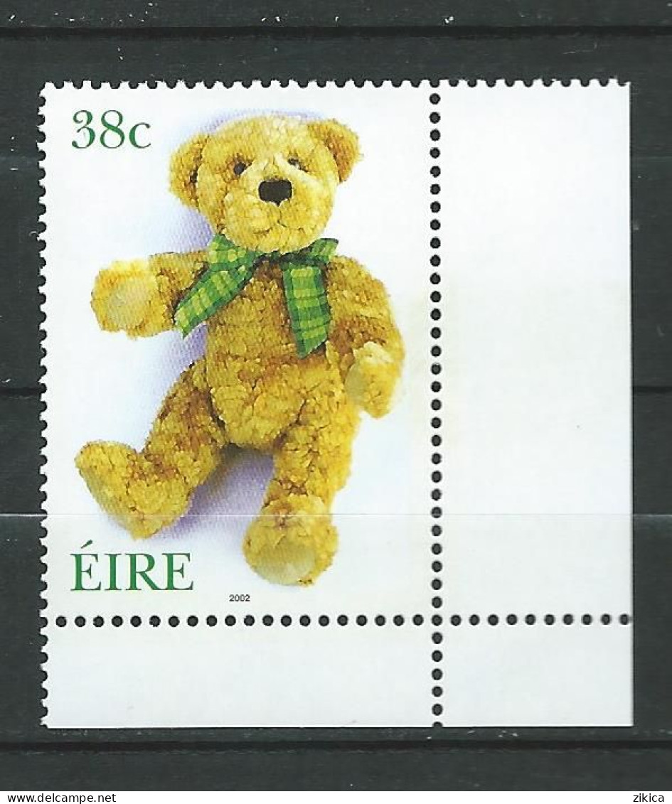 Ireland - 2002 Greeting Stamps - Classic Children`s Toys - Teddy Bear. MNH** - Neufs