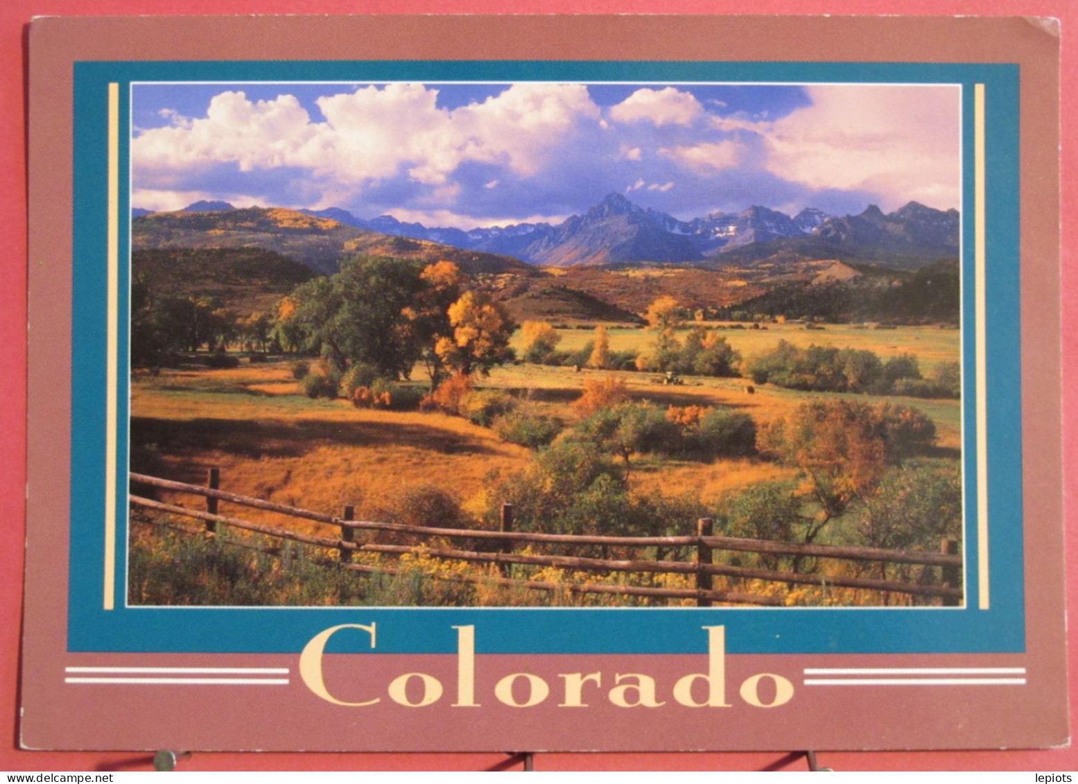 USA - Colorado - A High Rugged Mountain Range Mantled With Snow - Andere & Zonder Classificatie