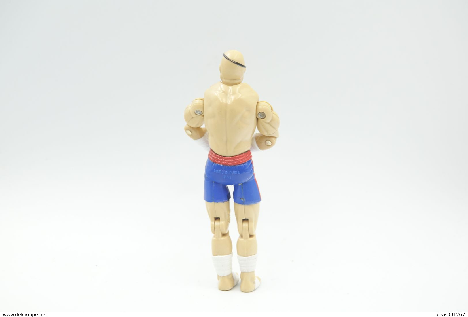 Vintage ACTION FIGURE GI JOE : STREET FIGHTER SAGAT BLUE - Original Hasbro 1993 - Hasbro - GI JOE - Action Man