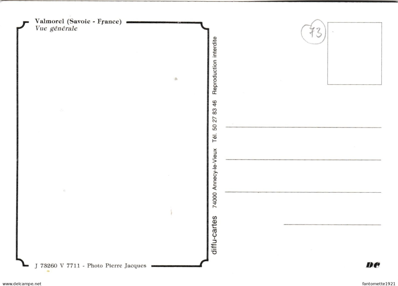 VALMOREL VUE GENERALE (dil429) - Valmorel