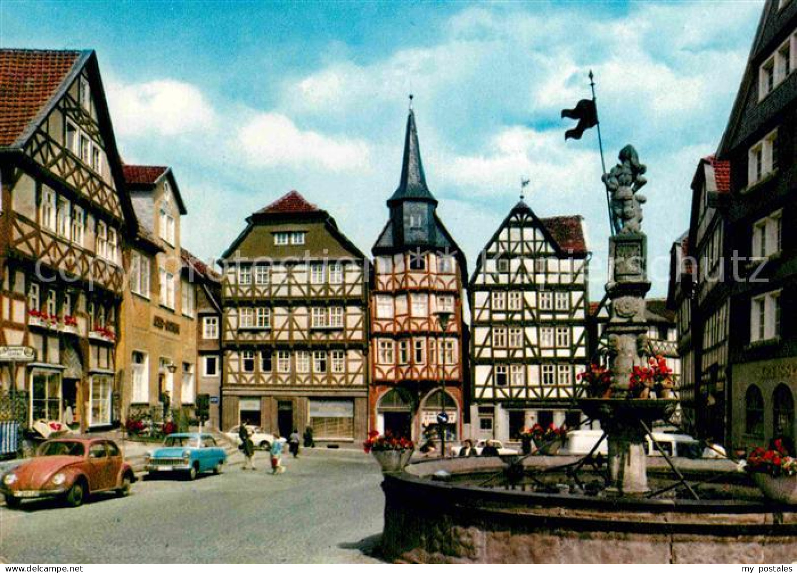 72763832 Fritzlar Marktplatz Rolandsbrunnen Fritzlar - Fritzlar